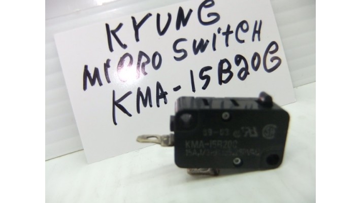 Kyung KMA-15B20G micro switch 